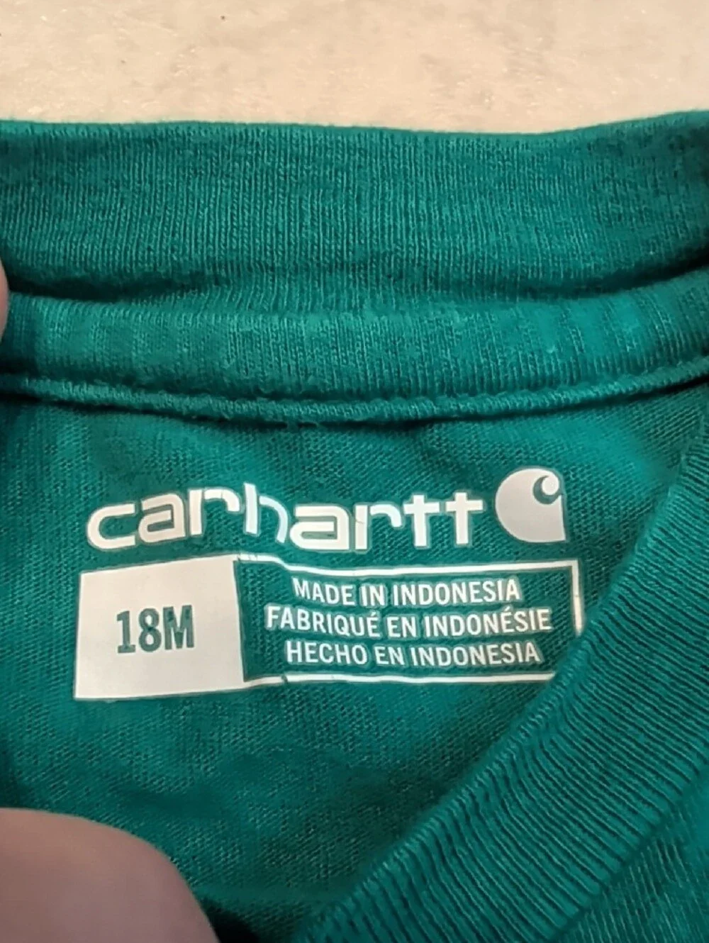 Carhartt  Long-Sleeve Baby One-Piece Bodysuit